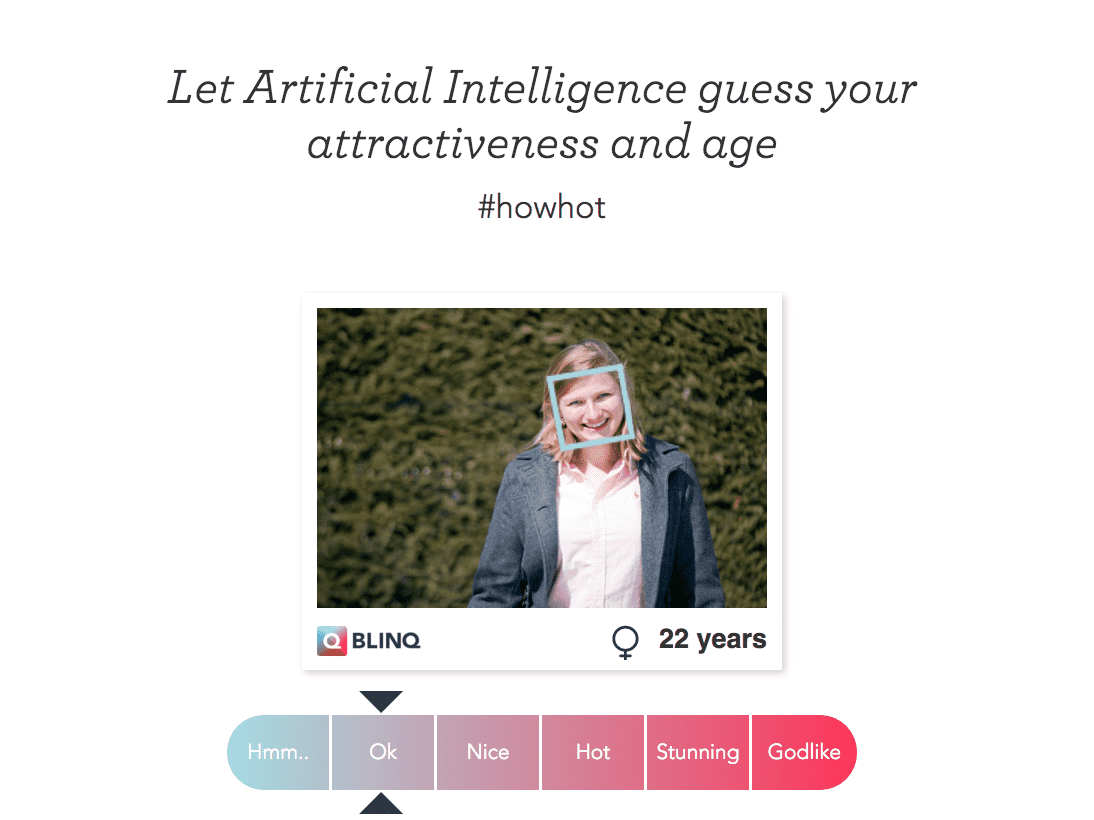 Website that rates your attractiveness