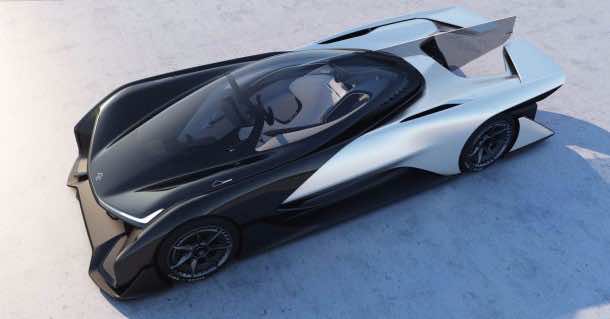 Faraday Future Unveils FFZERO1 Concept At CES 2016