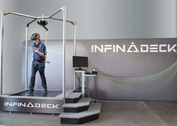 Infinadeck Omnidirectional Treadmill Will Change VR For You