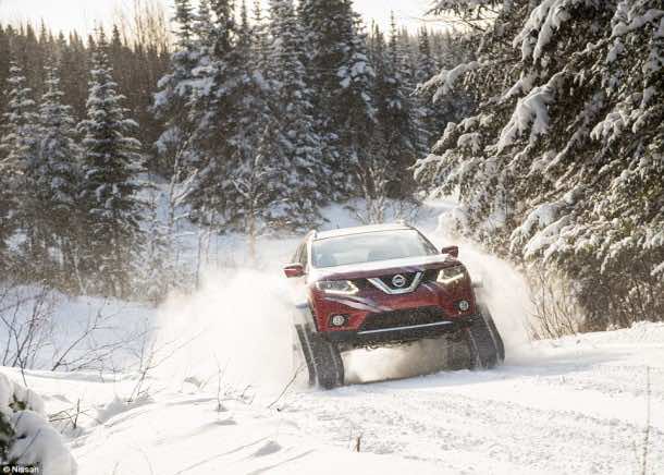 Nissan Rogue Warrior Can Tackle Slopes of 45 Degrees 2