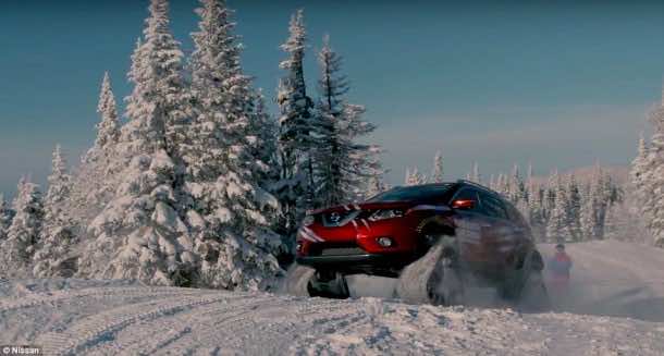 Nissan Rogue Warrior Can Tackle Slopes of 45 Degrees 7