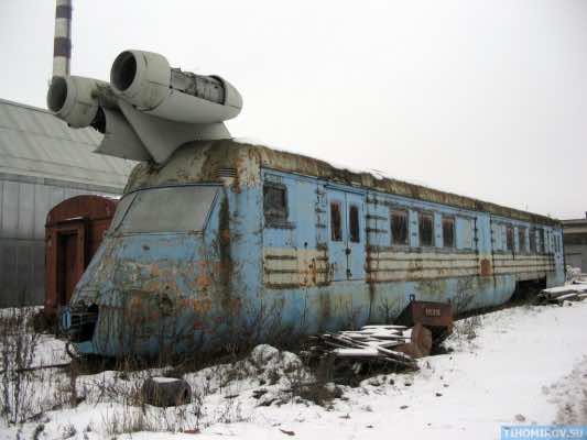 Soviet Turbo Train From The 60’s Has Been Found