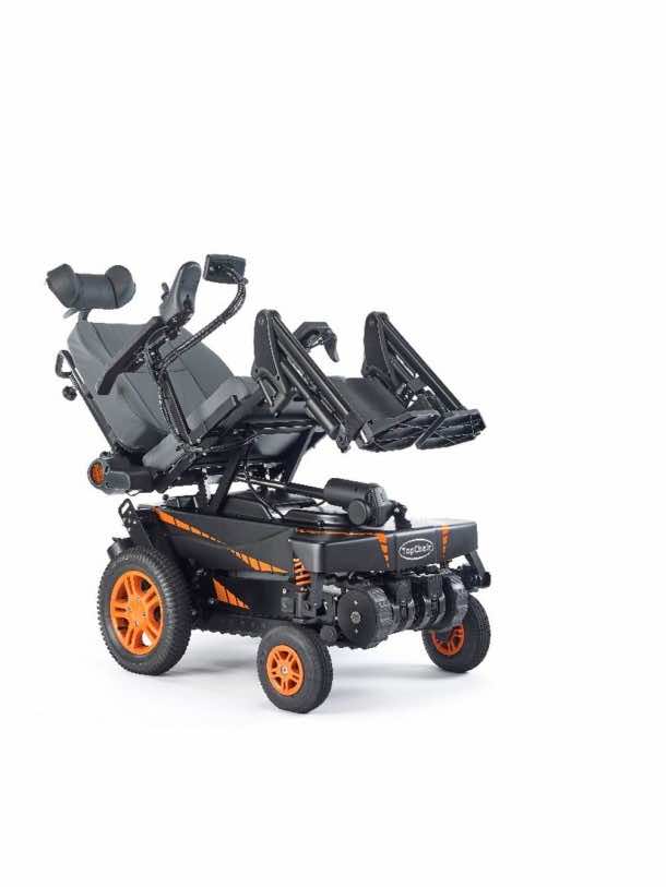 TopChair-S Wheelchair Can Easily Maneuver Stairs 2
