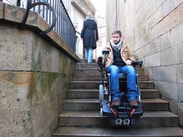 TopChair-S Wheelchair Can Easily Maneuver Stairs 9