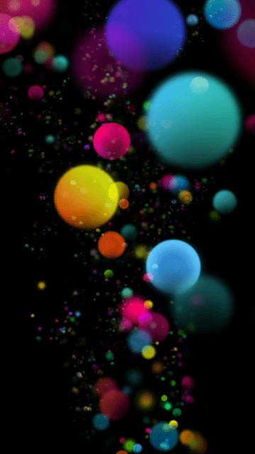 HD Hot Wallpaper colorful bubbles
