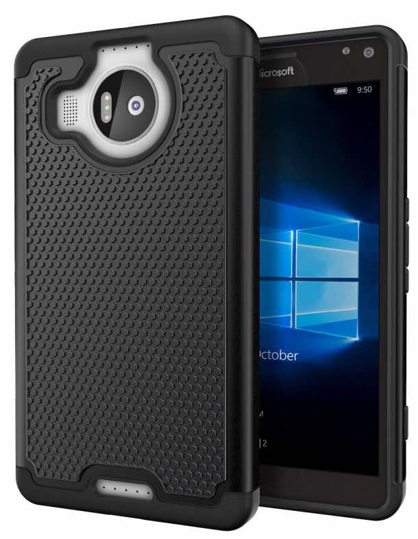 Impact De Doble Capa Carcasa a prueba de choques Para Microsoft Lumia 950 XL caso