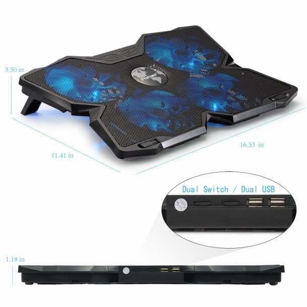 15 inch screen laptop cooling pads (8)