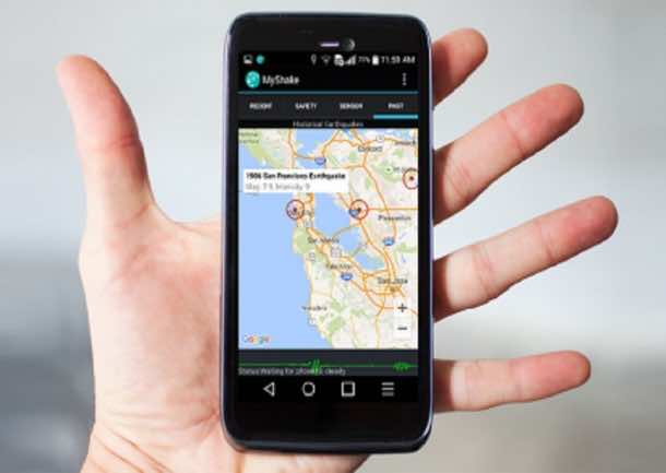 App MyShake Can Help Predict Earthquakes