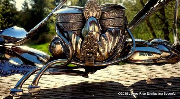 Bent Spoons And Art Join Together To Bring You These Motorcycle Sculptures 5