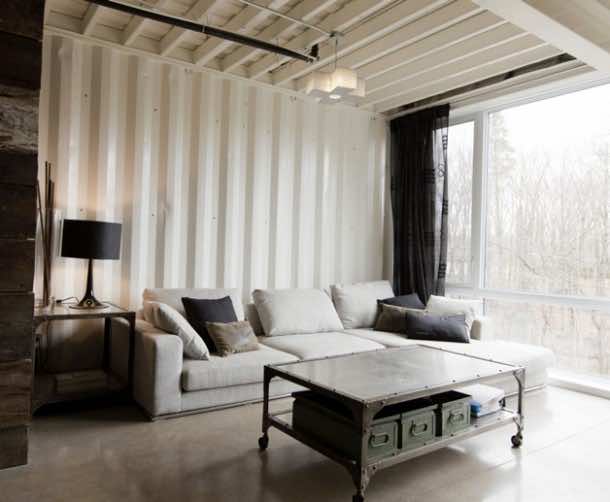 Canadian Woman Built A Dream House Using Shipping Containers 5