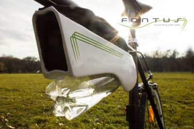 Fontus Is A Self-Filling Water Bottle That Turns Air Into Potable Water 2