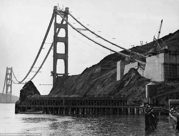 You Won't Believe But A Crowd Of People Almost Destroyed Golden Gate Bridge On It's 50th Anniversary 3