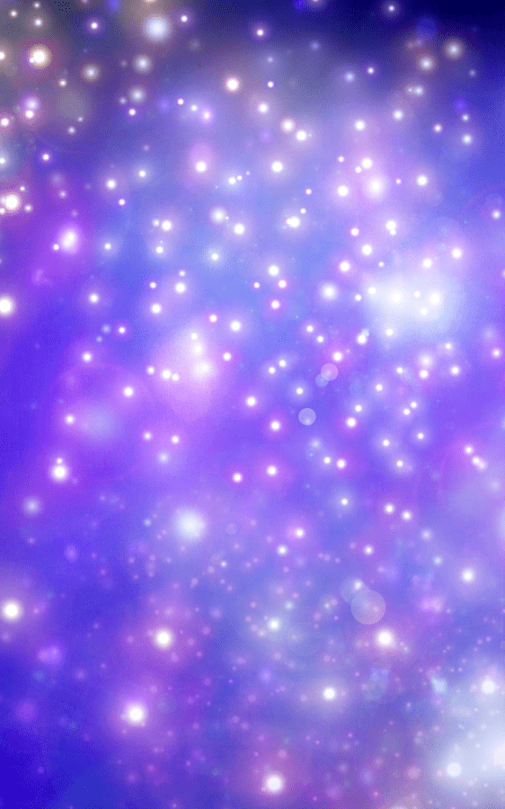 sparkling in violet