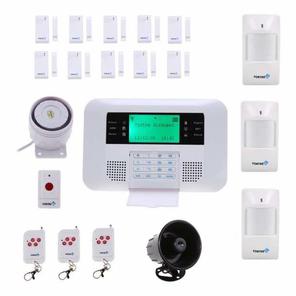 Smoke Detector Wireless Home Automation Sensor Fortress Security Alarm System
