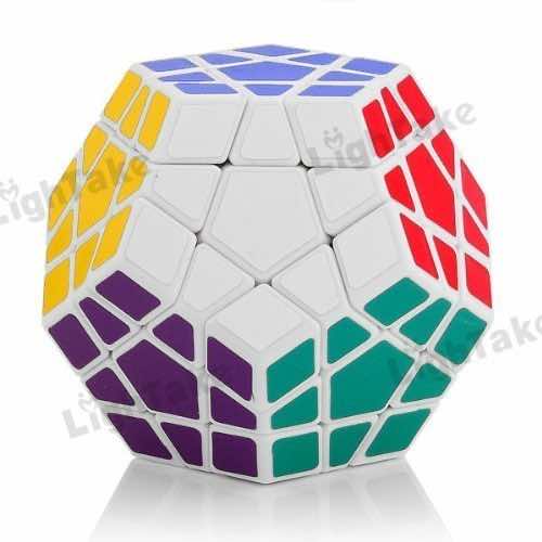 Shengshou Megaminx White Speed Rubiks Cube Puzzles