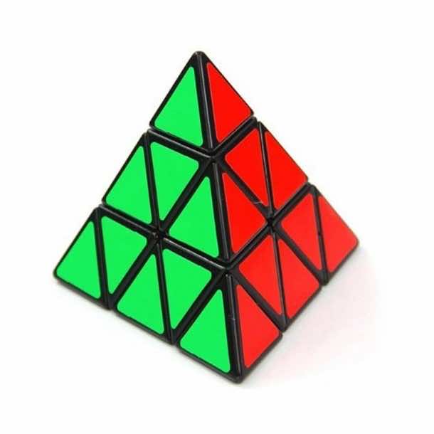 Speed Cube Dreieck Zauberwürfel Pyramide Stickerless Cube Puzzle G4K4 