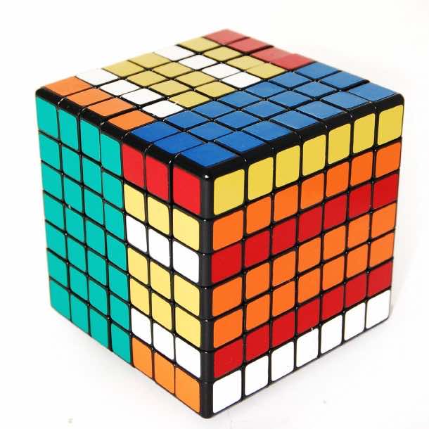 7x7x7 Rubiks Cube Puzzles, Shengshou