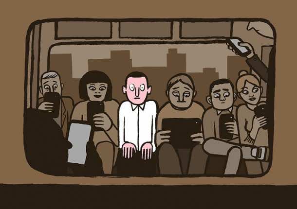 Addicted To Technology Illustrations By Jean Jullien 1