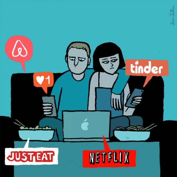 Addicted To Technology Illustrations By Jean Jullien 15