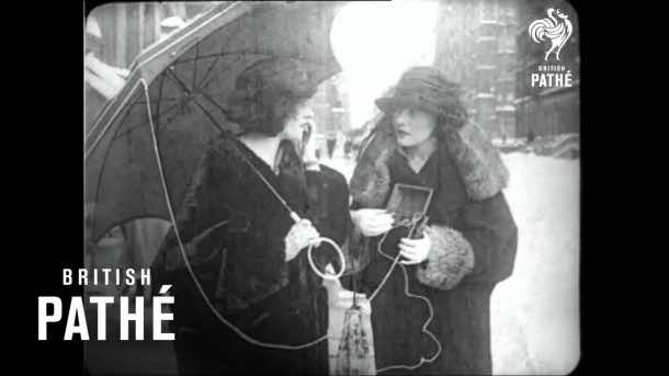 The World’s Very First Mobile Phone Shown Off In A Video From 1922