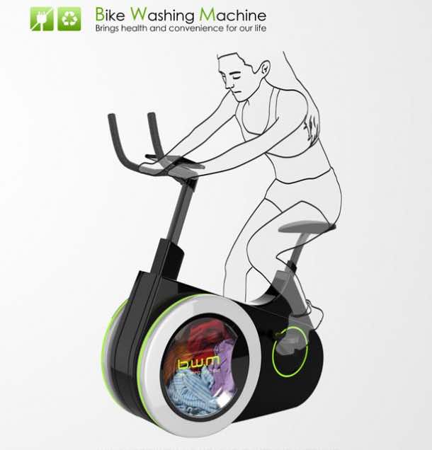 Work Out On This Bike And Get Your Laundry Done As A Side Benefit 6