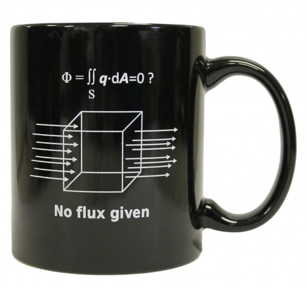 No Flux Given Funny Science Physics Cup 