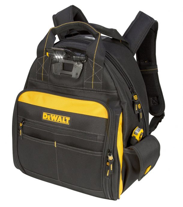 DEWALT DGL523 Lighted Tool Backpack Bag