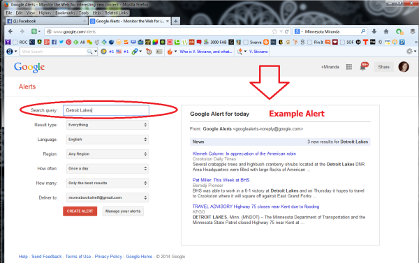 Learn How To Create Google Alerts 2