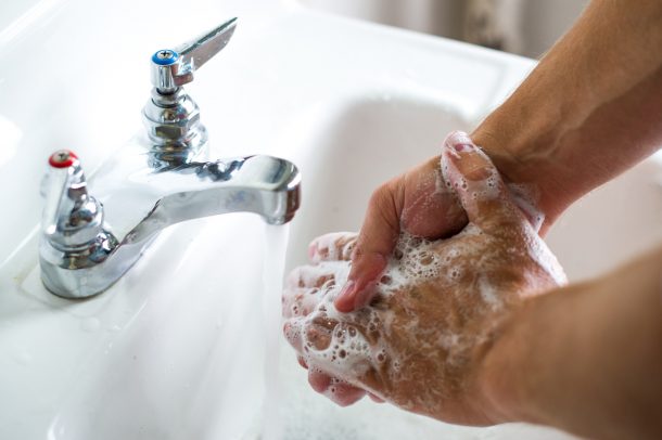 A new study by Michigan State University researchers found that only 5 percent of people who used the bathroom washed their hands long enough to kill the germs that can cause infections.