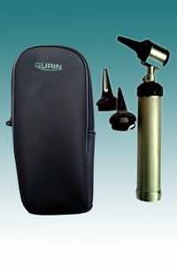 Professional Otoscopes with Zippered Leather case by Gurin