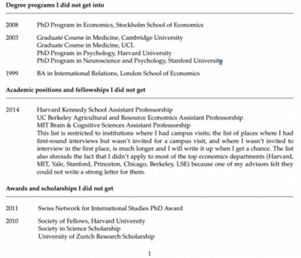 CV Of Failures Of The Princeton Psychology Professor Goes Viral_Image 1
