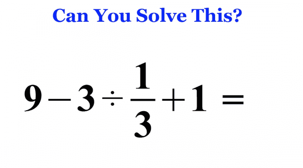 The Quickest & Easiest Way To Solve The Viral Math Problem Baffling The Internet_Image 1