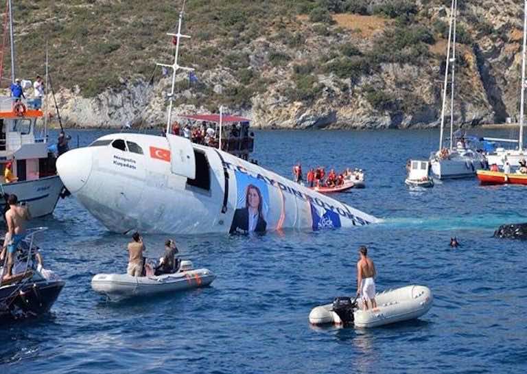 Airbus sinking