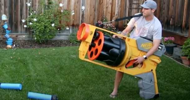 The World's Largest DIY Nerf Gun Goes At 40mph_Image 1