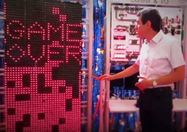 Man Constructs A Computer The Size Of A Room To Play Tetris
