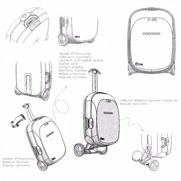 This Smart Suitcase Recognizes Its Owner And Follows Him_Image 3