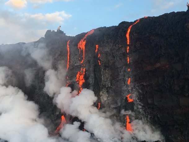 Witness New Land Being Formed As The Molten Lava Flows Into The Ocean In Hawaii_Image 5