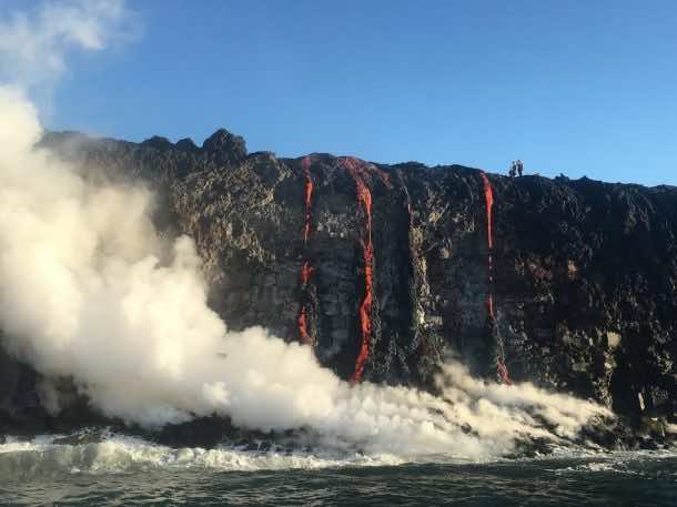 Witness New Land Being Formed As The Molten Lava Flows Into The Ocean In Hawaii_Image 7