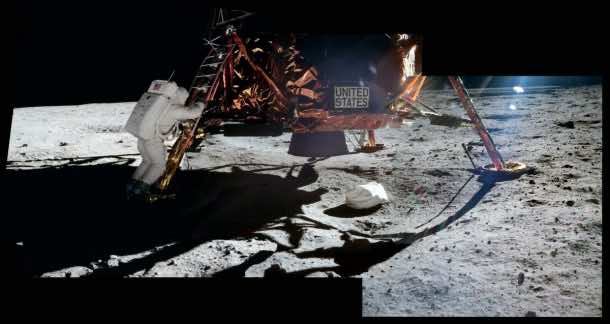 aldrin-prepares-to-take-his-first-step-on-the-moon