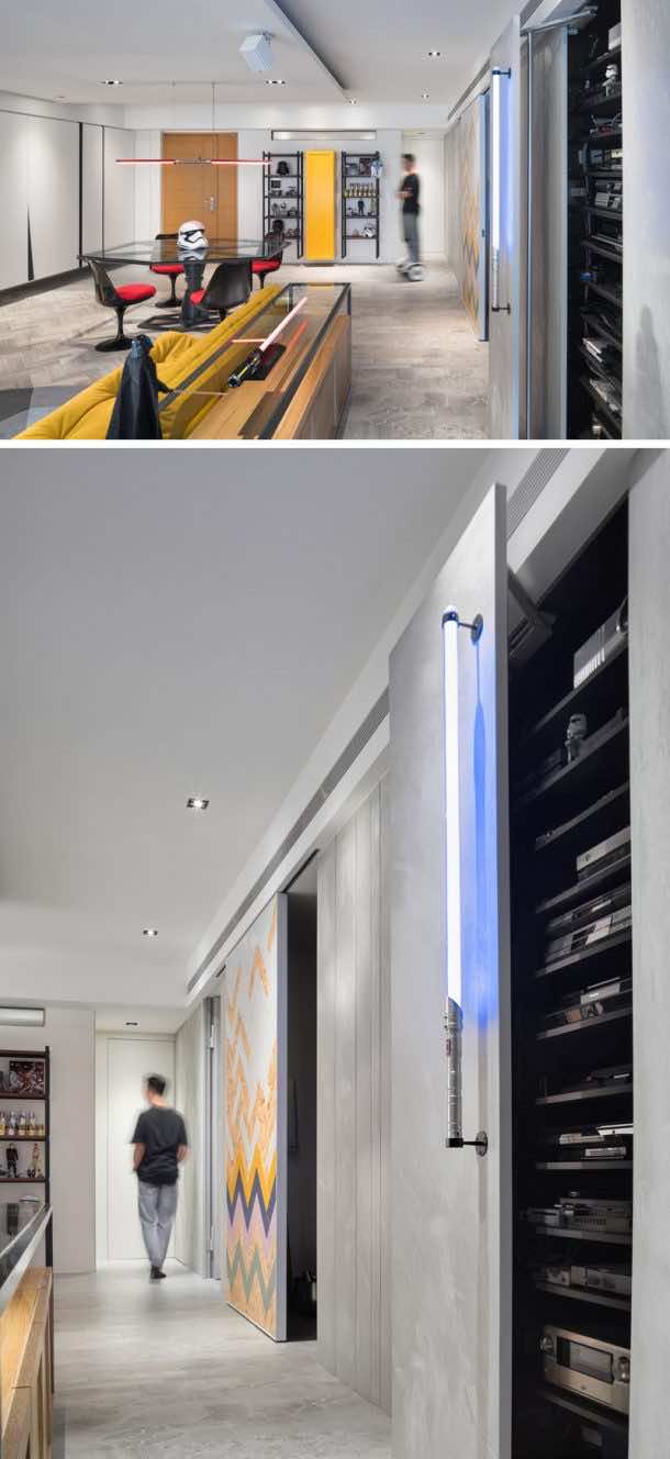 Lightsaber used as a cabinet opener. Credits: HighliteImages
