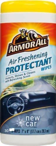 Armor All Air Freshening Protectant Car Wipes Car Interior Cleaners