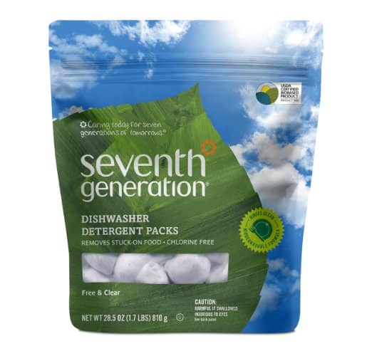 Seventh Generation Auto Dish Washer Pacs