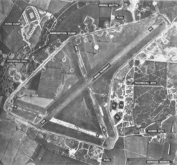 Hethel Airbase in 1944