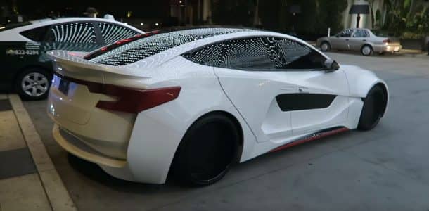 Not A Supercar This Is Will.I.Am's Newest Creation A Widebody Tesla_Image 4