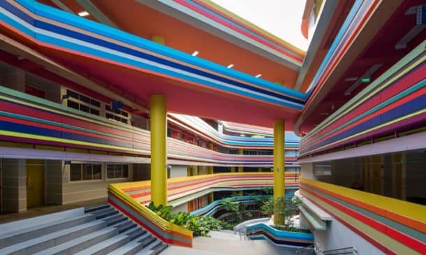 This Joyful Design Of This Crazy Singapore School Rainbow Is A Rainbow Of Colours_Image 3