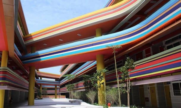 This Joyful Design Of This Crazy Singapore School Rainbow Is A Rainbow Of Colours_Image 7