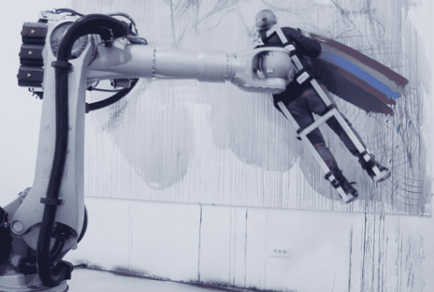 This Massive Robot Uses Humans As A Paint Brush_Image 1