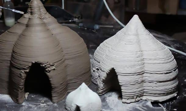 Zero-Cost Mud Homes Produced By The World’s Largest Delta 3D Printer_image 10
