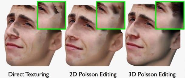 Working on facial rendering to produce realistic texture. Credits: DEPARTMENT OF COMPUTER SCIENCE/UNC CHAPEL HILL