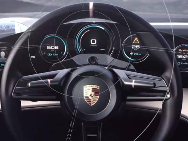 Eye-Tracking Technology. Credits: Porsche